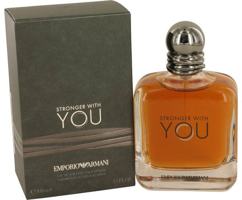 Stronger With You Eau De Toilette Spray for Men  by Emporio Armani