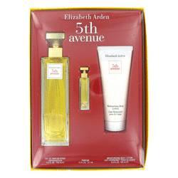 5th Avenue Gift Set By Elizabeth Arden 4.2 oz Eau De Parfum Spray, .12 oz Mini, 3.3 oz Body Lotion - ModaLtd Beauty 