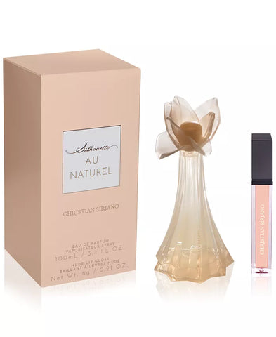 Christian Siriano Au Naturel Eau De Parfum Spray + 0.21 oz Nude Lip Gloss